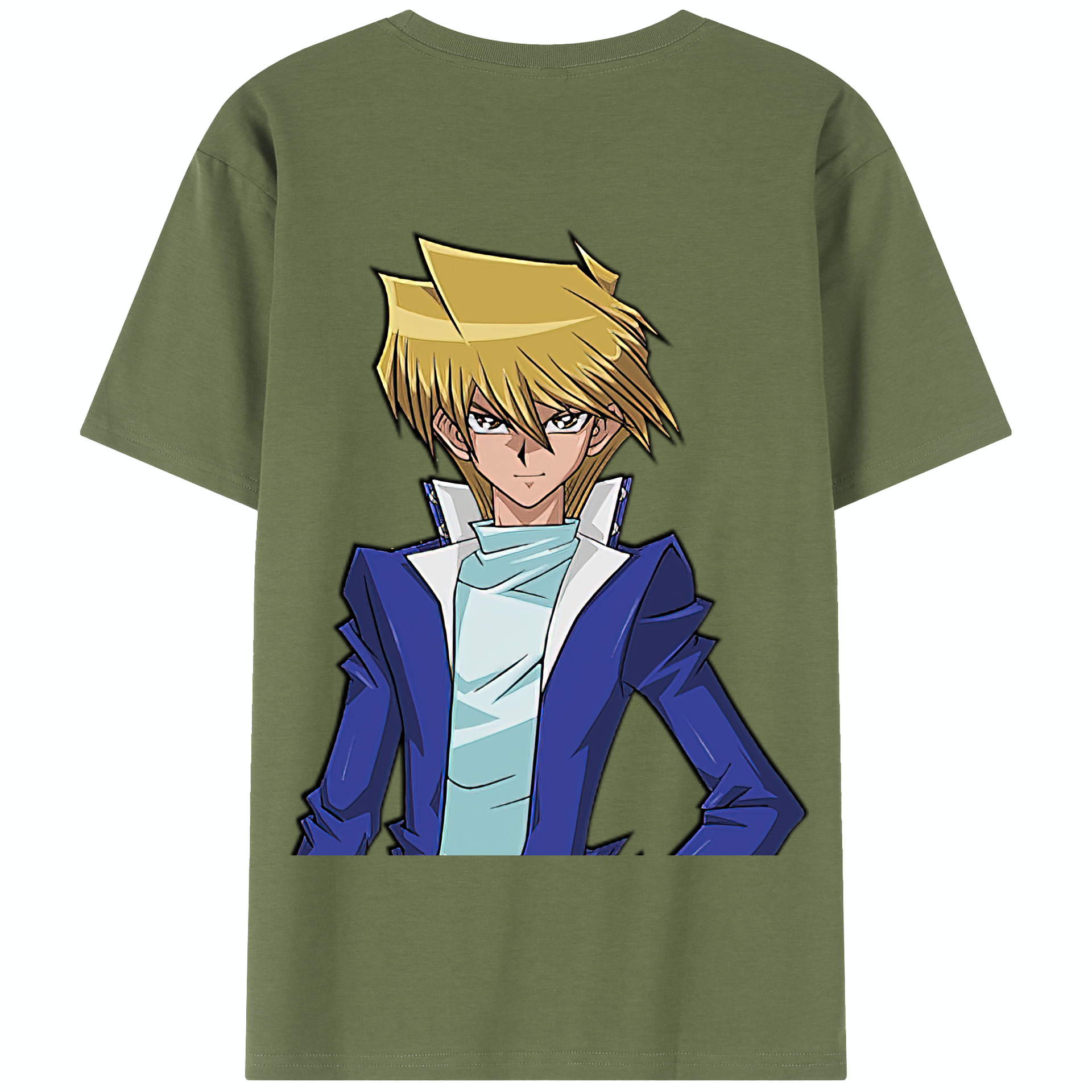 （画像用） 遊☆戯☆王 Yu-Gi-Oh! 綿100％半袖Tシャツ（背面プリント）